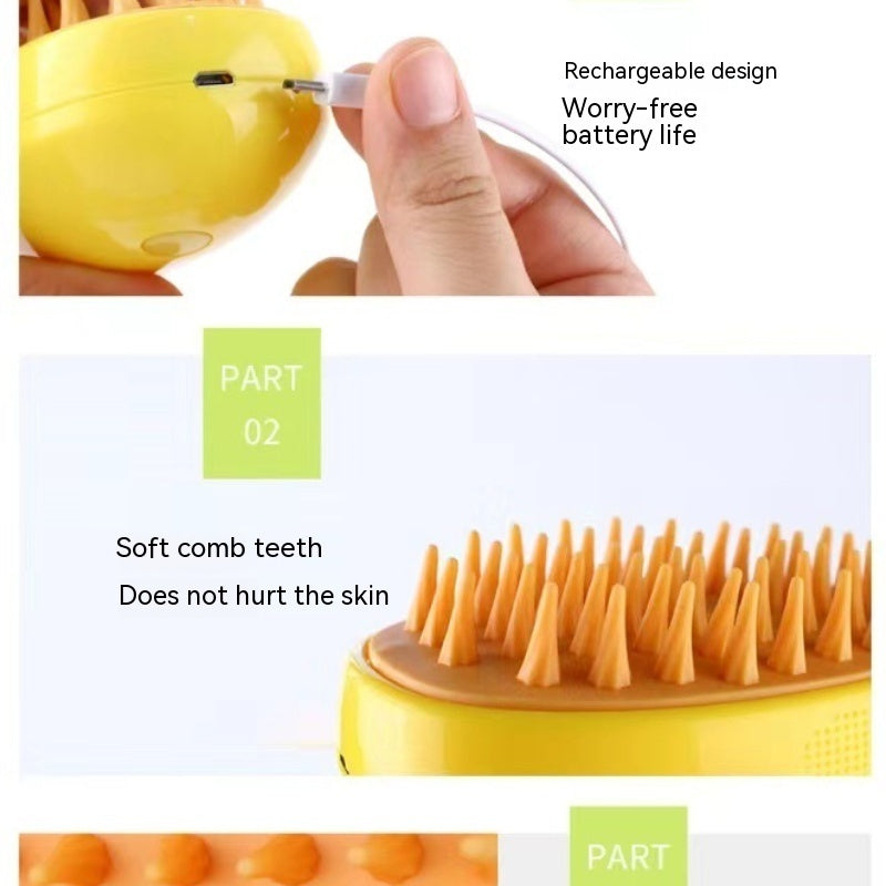 PetSteamPro™ Brush- The All-in-One Electric Steam Pet Comb