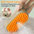The Magic Steam Brush: 3 in 1 Electric Pet Brush