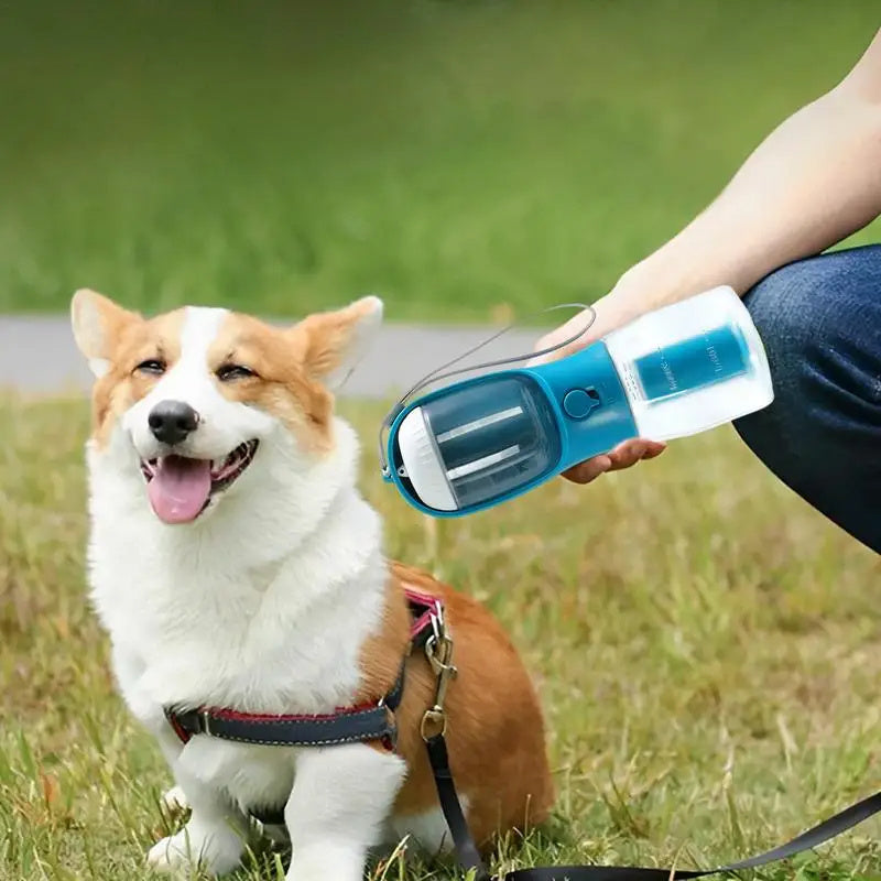AquaPaws™ Multi-Use Pet Cup - Hydrate, Feed & Clean Pet Cup Trio!