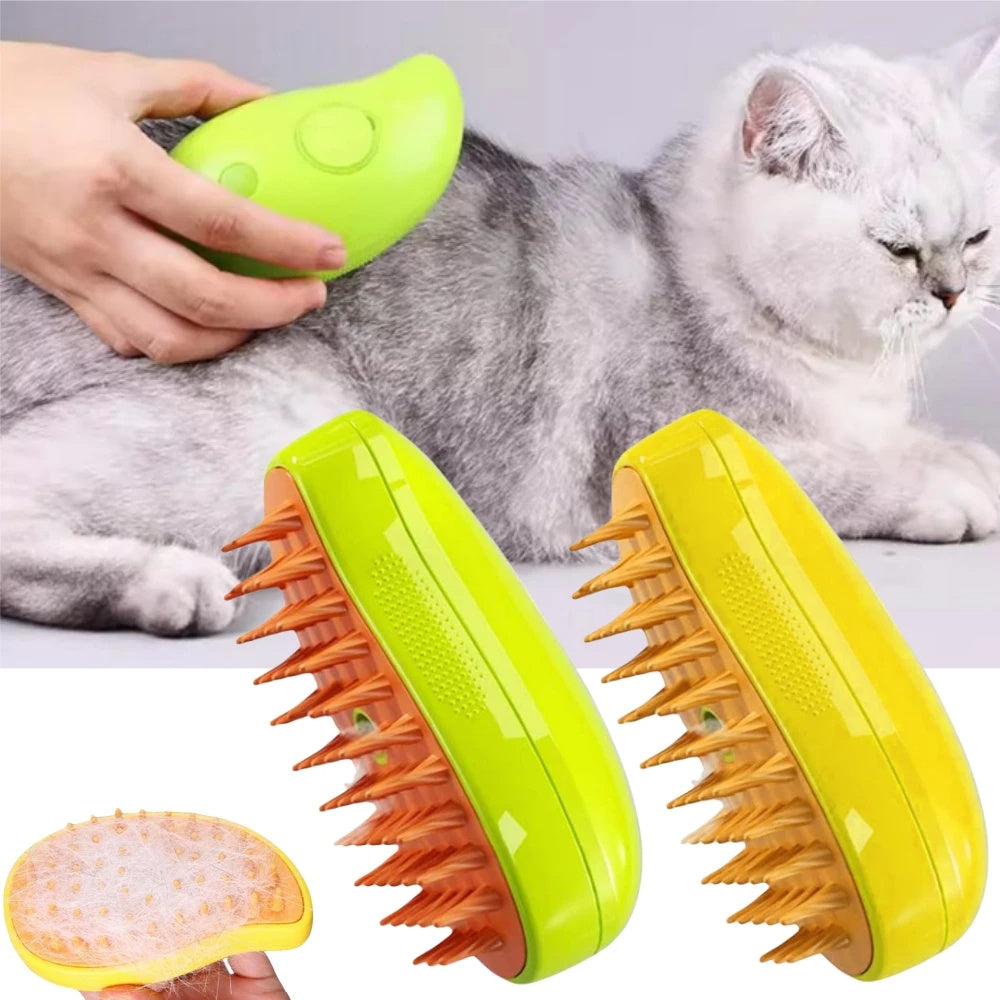 PetSteamPro™ Brush- The All-in-One Electric Steam Pet Comb