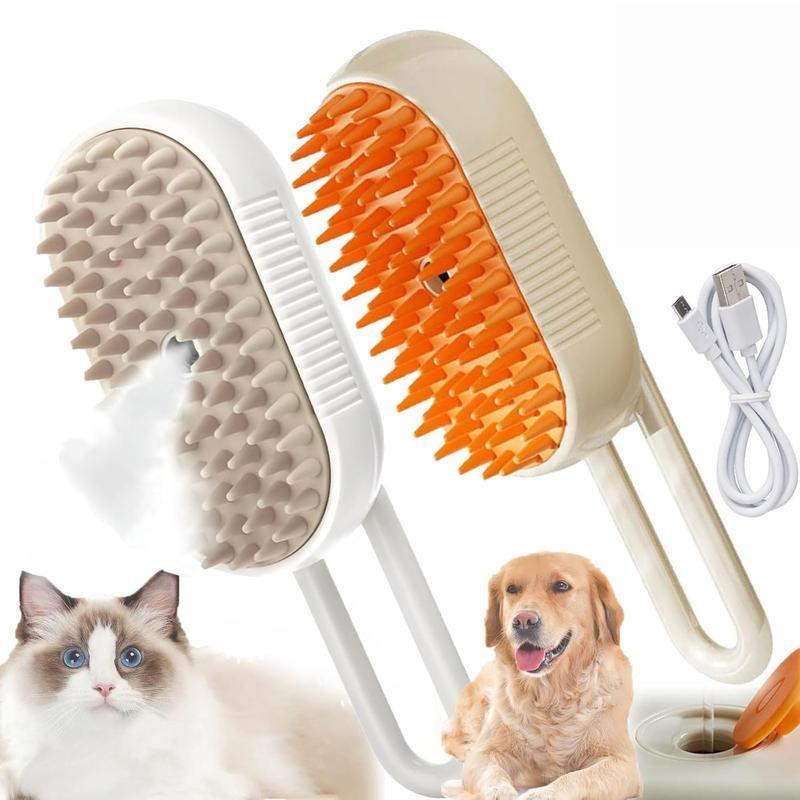 The Magic Steam Brush: 3 in 1 Electric Pet Brush